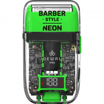 Шейвер DEWAL BARBER STYLE NEON 03-082 Green Шейвер DEWAL BARBER STYLE NEON 03-082 Green